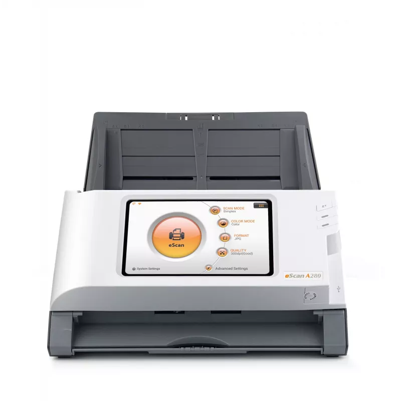 Plustek eScan A280 Essential ADF skeneris 600 x 600 DPI A4 melns, balts