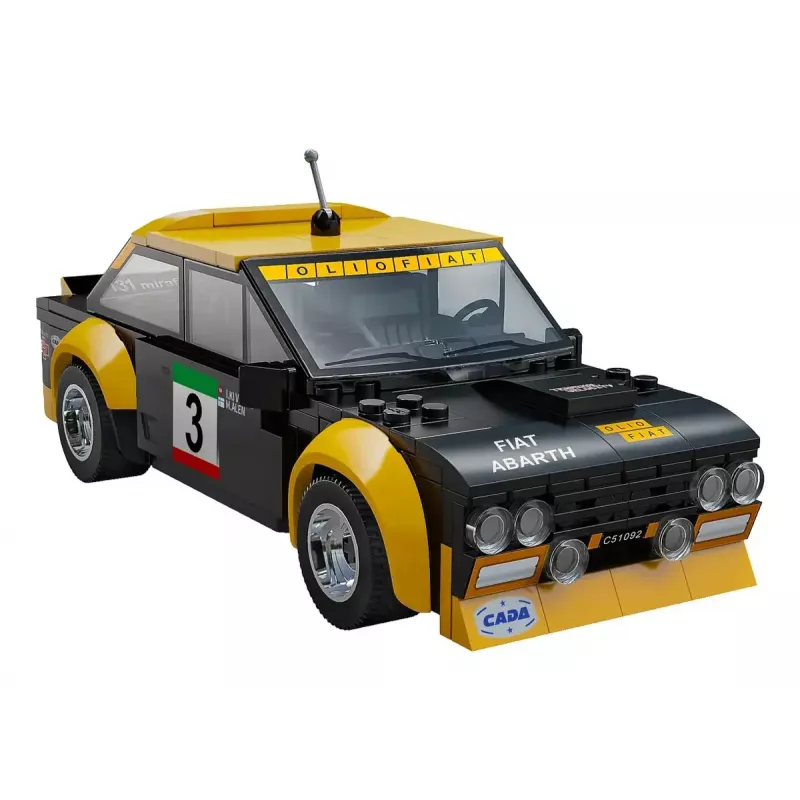 Jamara CaDA Fiat Abarth 131 RC modelis Auto ar elektromotoru 1:20
