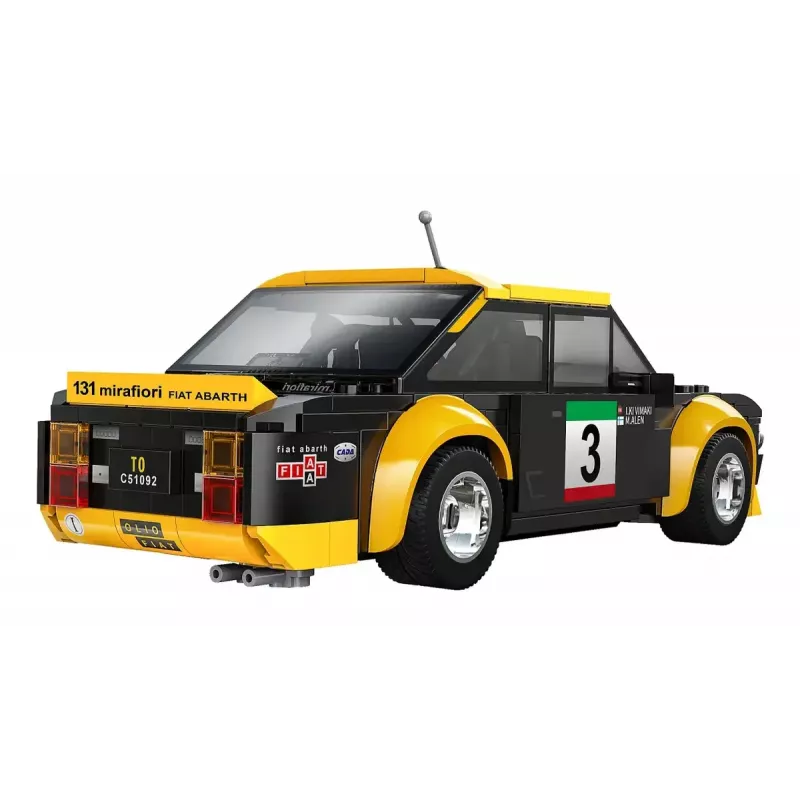 Jamara CaDA Fiat Abarth 131 RC modelis Auto ar elektromotoru 1:20