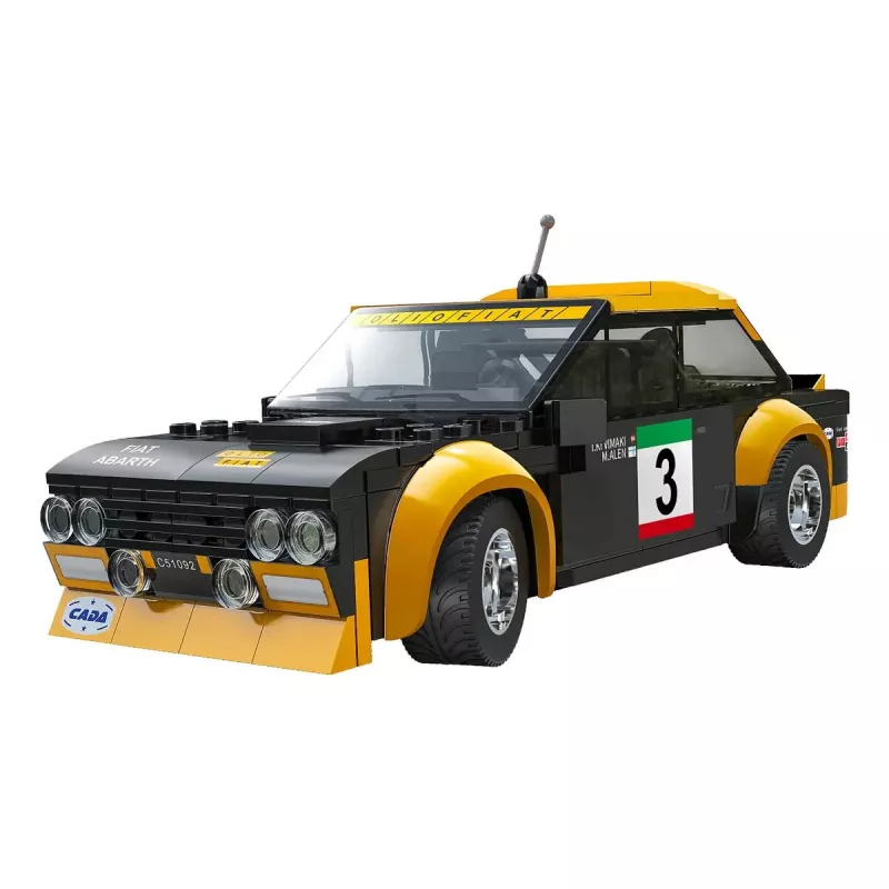Jamara CaDA Fiat Abarth 131 RC modelis Auto ar elektromotoru 1:20