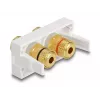 DeLOCK Easy 45 ligzda balta 225mm 39mm 45mm