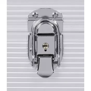 Hama 00181435 datu nesēju futrālis Microgroove plašu futrālis Sudraba krāsa