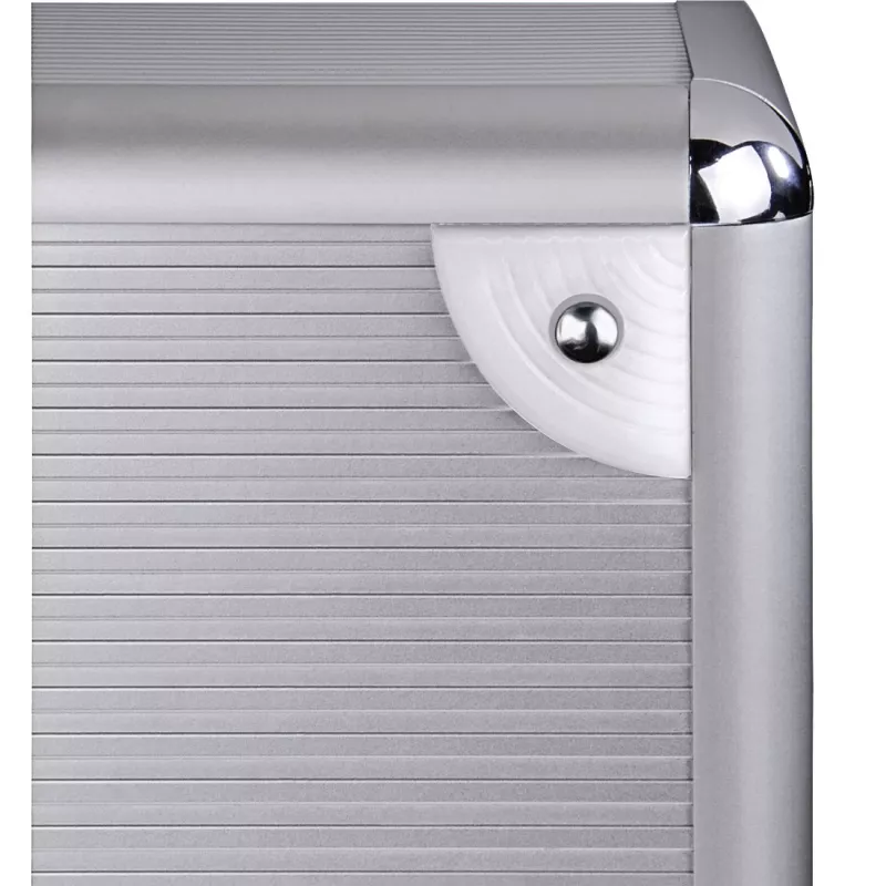 Hama 00181435 datu nesēju futrālis Microgroove plašu futrālis Sudraba krāsa