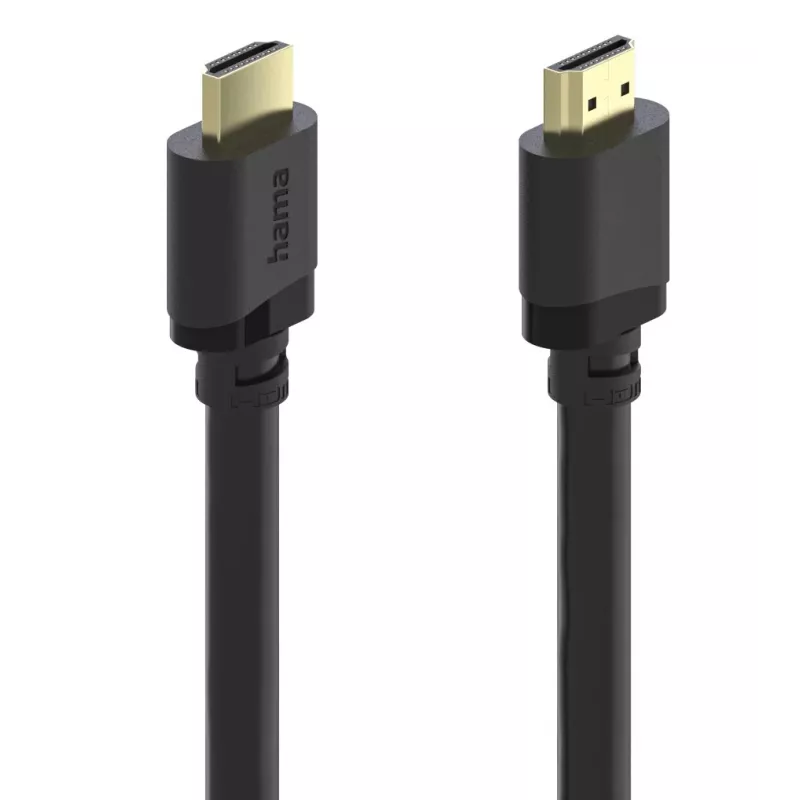 Hama 00202030 HDMI kabelis 5 m HDMI Type A (Standard) Melns