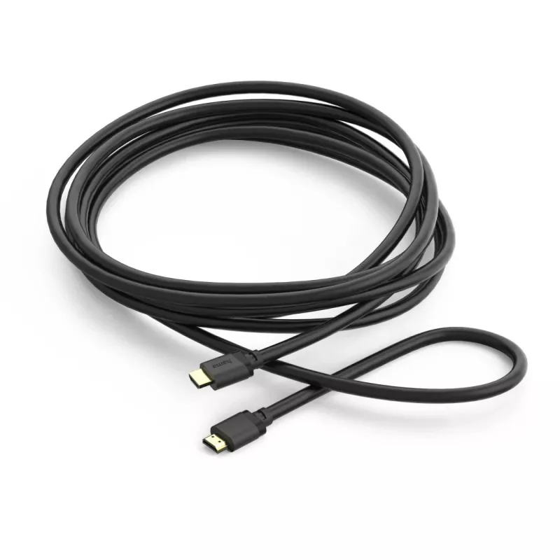 Hama 00202030 HDMI kabelis 5 m HDMI Type A (Standard) Melns