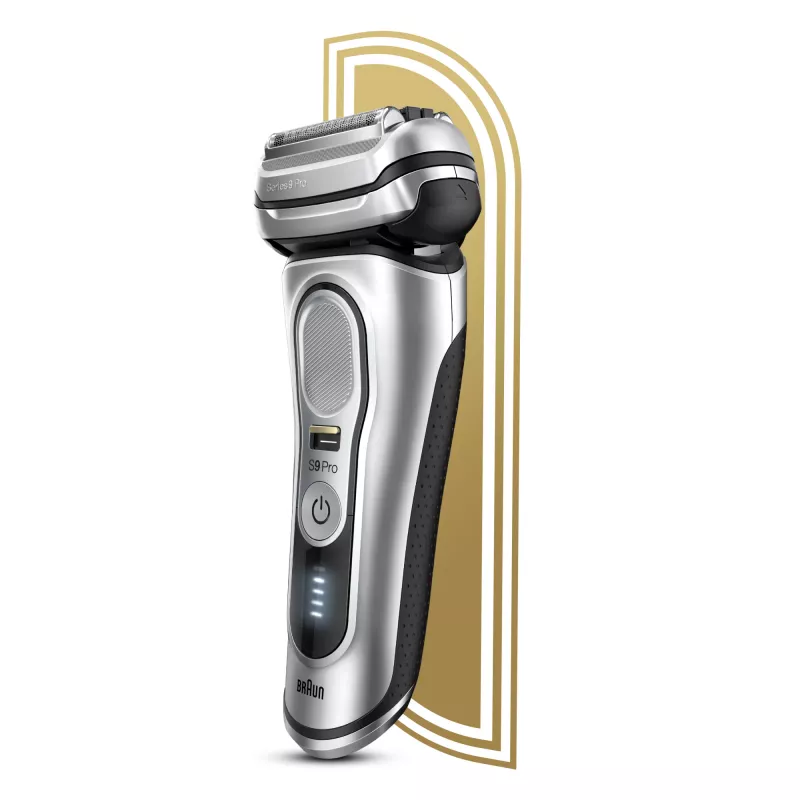 Braun Series 9 Pro 81744531 vīriešu skuveklis, folijas skuveklis, trimeris, sudraba krāsā