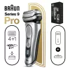Braun Series 9 Pro 81744531 vīriešu skuveklis, folijas skuveklis, trimeris, sudraba krāsā