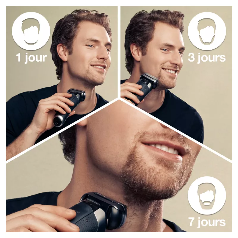 Braun Series 9 Pro 81744531 vīriešu skuveklis, folijas skuveklis, trimeris, sudraba krāsā