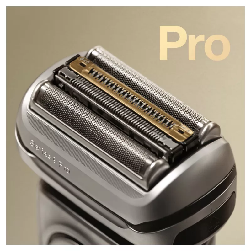 Braun Series 9 Pro 81744531 vīriešu skuveklis, folijas skuveklis, trimeris, sudraba krāsā