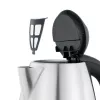 WMF Bueno 0413080011 elektriskā tējkanna 1,7 L 2400 W Melna, nerūsējošais tērauds