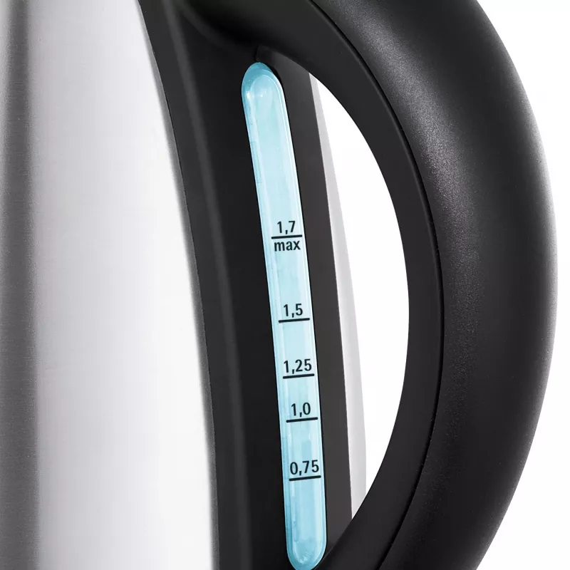 WMF Bueno 0413080011 elektriskā tējkanna 1,7 L 2400 W Melna, nerūsējošais tērauds