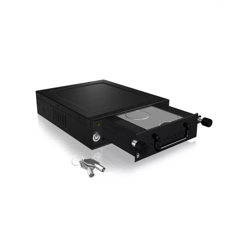 ICY BOX Carrier IB-148SSK-B HDD/SSD korpuss Melns 2,5/3,5 collas