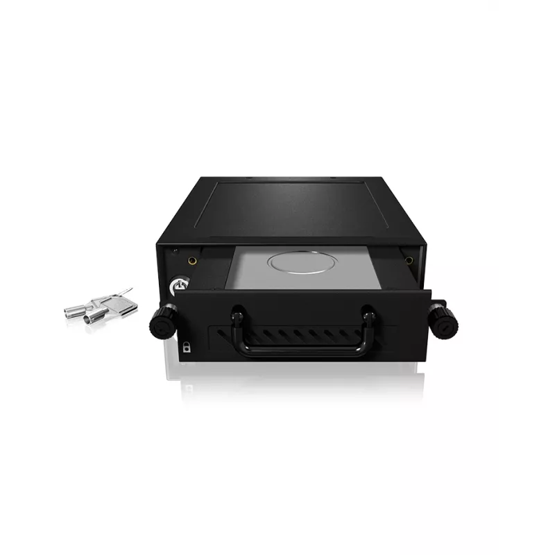 ICY BOX Carrier IB-148SSK-B HDD/SSD korpuss Melns 2,5/3,5 collas