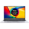 ASUS Vivobook 15 OLED X1505VA-MA921 Intel® Core™ i9 i9-13900H klēpjdators 39,6 cm (15,6 collas) 2,8K 8 GB DDR4-SDRAM 512 GB SSD Wi-Fi 6E (802.11ax) German Silver