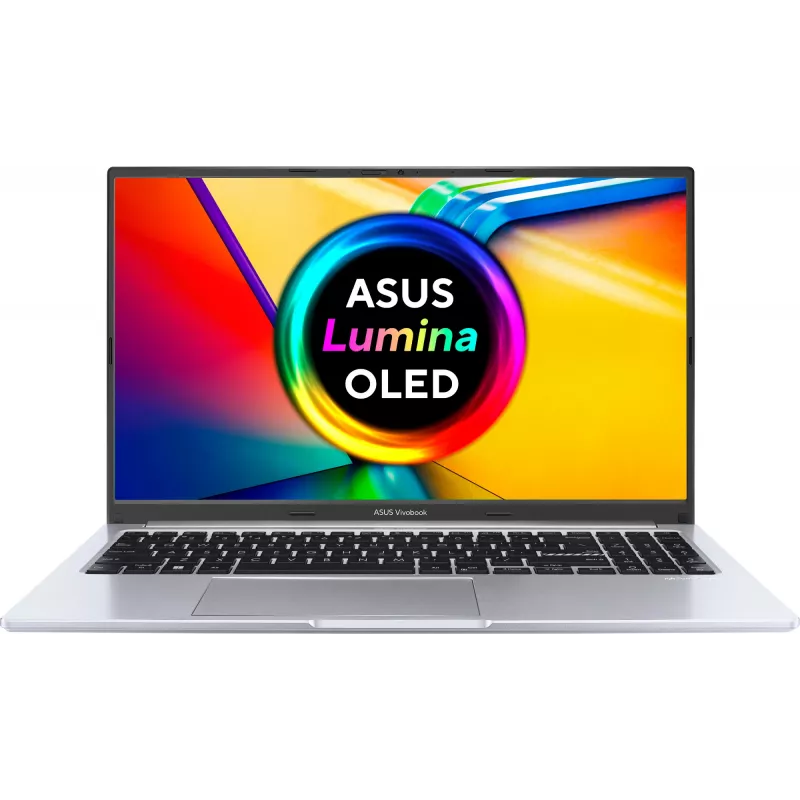 ASUS Vivobook 15 OLED X1505VA-MA921 Intel® Core™ i9 i9-13900H klēpjdators 39,6 cm (15,6 collas) 2,8K 8 GB DDR4-SDRAM 512 GB SSD Wi-Fi 6E (802.11ax) German Silver
