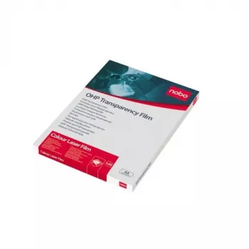 Nobo Overhead Projector Colour Laser Film, 210 x 297mm, 50 loksnes