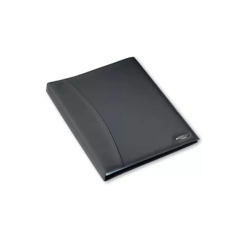Rexel Soft Touch Smooth A4 demonstrācijas mape, 24 kabatas, melna