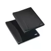 Rexel Soft Touch Smooth A4 demonstrācijas mape, 24 kabatas, melna