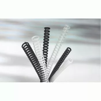 GBC ClickBind mugurkauls A4 34R 8mm, caurspīdīgs, 45 lapas, plastmasa, A4, 8 mm, 81 mm