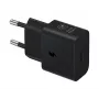 Strāvas adapteris Samsung 25 W EP-T2510XBEGWW melns USB-C ātrā uzlāde