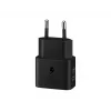 Strāvas adapteris Samsung 25 W EP-T2510XBEGWW melns USB-C ātrā uzlāde