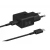 Strāvas adapteris Samsung 25 W EP-T2510XBEGWW melns USB-C ātrā uzlāde