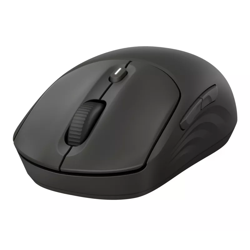 Bezvadu pele HP 400 Quiet Melns — piemērota abām rokām, RF un Bluetooth, 6000 DPI, 5 pogas