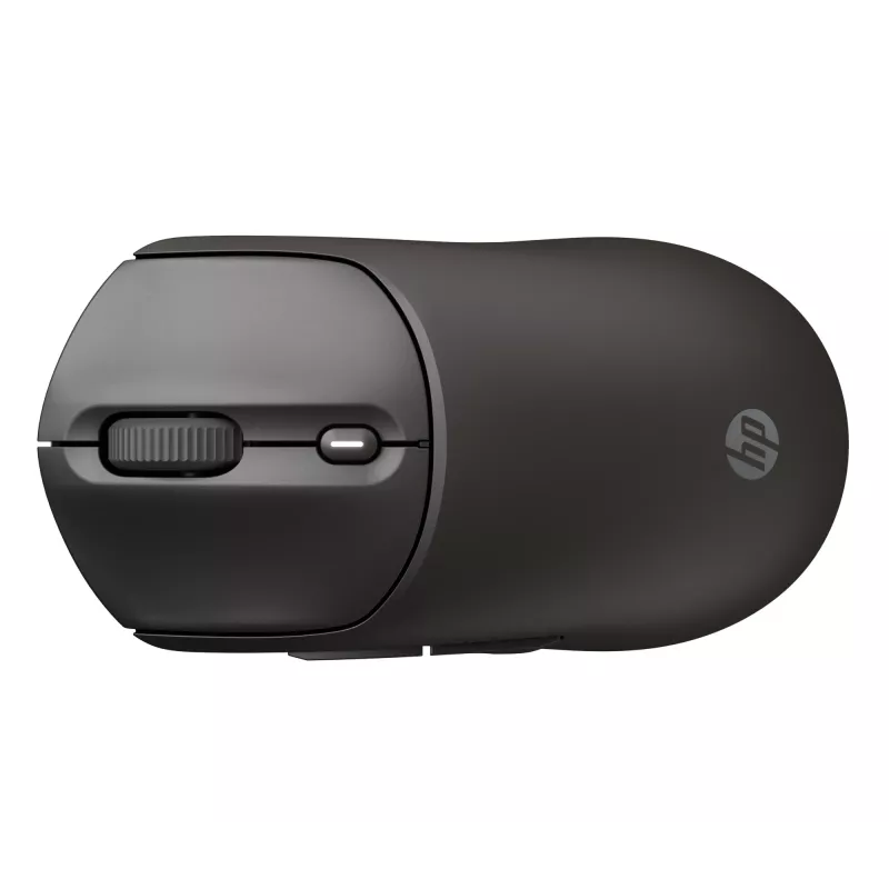 Bezvadu pele HP 400 Quiet Melns — piemērota abām rokām, RF un Bluetooth, 6000 DPI, 5 pogas