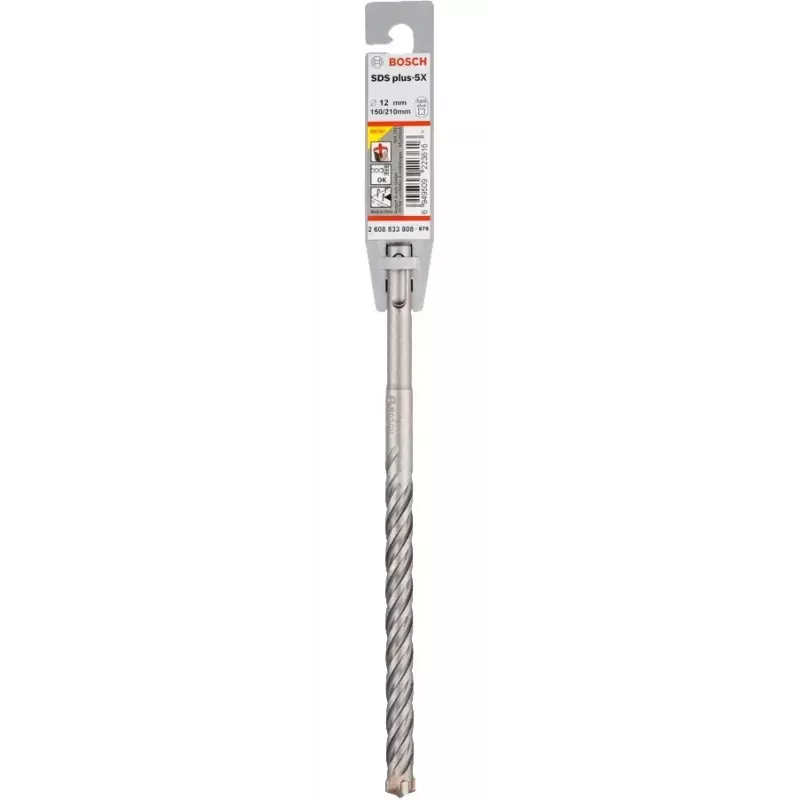 Hammer drill bit Bosch 5 mm, model 2 608 833 772, single-piece for rotary hammer