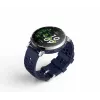 Viedpulkstenis Amazfit W2558GL2N — 1,32 collu (3,35 cm) AMOLED 466×466 px, GPS, 365 mAh, silikona siksniņa (zila)
