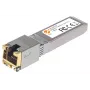 Intellinet raiduztvērēja modulis, 10 Gigabit Copper SFP+, 10GBase-T (RJ45) pieslēgvieta, 30m, līdz 10 Gbps datu pārraides ātrums ar Cat6a kabeļiem, Ethernet, šķiedra, MSA saderīgs, līdzvērtīgs Cisco MA-SFP-10G-T, trīs gadu garantija