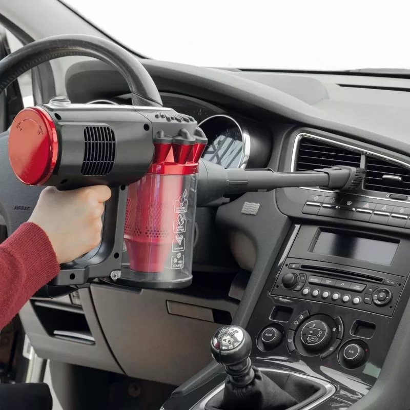 Ariete 2759/11 2-in-1 stick vacuum AC Dry HEPA Bagless 600 W Melns, Red
