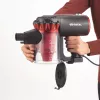Ariete 2759/11 2-in-1 stick vacuum AC Dry HEPA Bagless 600 W Melns, Red