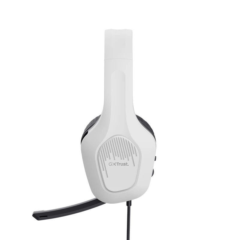 Trust GXT 415PS ZIROX austiņas ar vadu, galvas lentes tipa, spēlēm, melnas, baltas