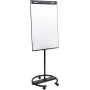 Mobilais stends ar apaļu pamatni Legamaster SKETCH EASY — tērauds, 5 riteņi, 720×600 mm