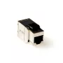 ACT Keystone savienotāju adapteris RJ-45 ekranēts CAT6A, RJ45, RJ45, tērauda