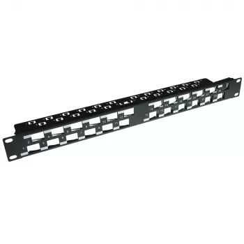 ACT 24 portu Keystone ligzdu plāksteru panelis 45 grādos bez savienotājiem