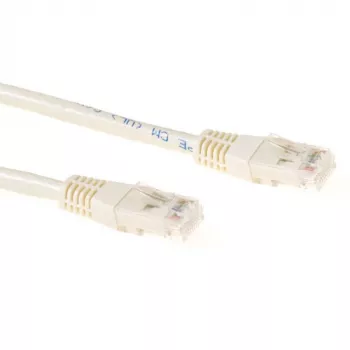 ACT Ivory 30 metru U/UTP CAT6 komutācijas kabelis ar RJ45 savienotājiem