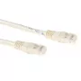 ACT Ivory 30 metru U/UTP CAT6 komutācijas kabelis ar RJ45 savienotājiem