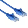 ACT zils 10 m LSZH U/UTP CAT6 datu centra plānā savienojuma kabelis ar aizķeršanās novēršanu un RJ45 savienotājiem