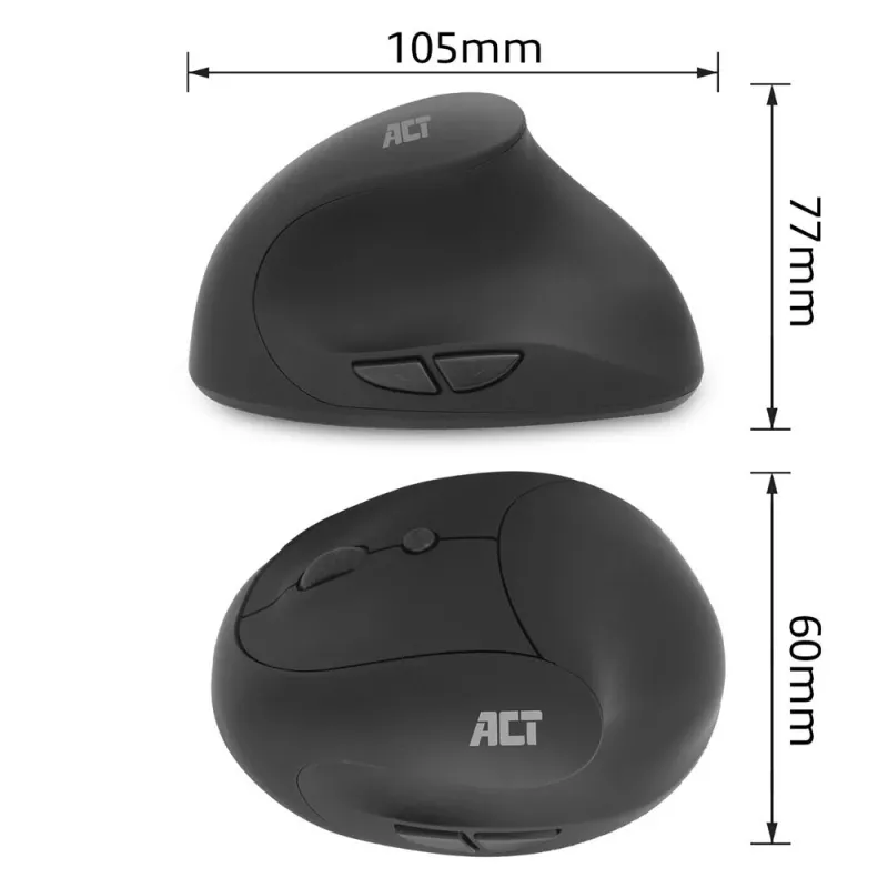 Pele ACT Wireless Ergonomic pele 1600 DPI RF Wireless