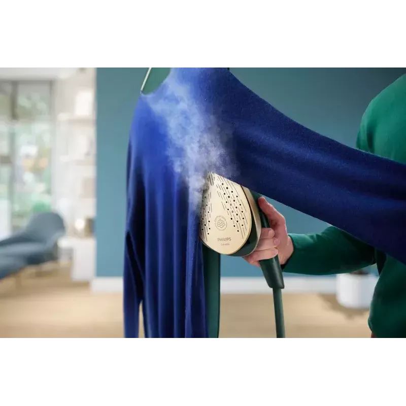 Vertikālais apģērbu tvaicētājs Philips AIS6020 1800 W, 1,1 l ūdens tvertne, nepārtraukta 45 g/min, pastiprināta 90 g/min, OptimalTEMP