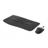 HP 680 Comfort Dual-Mode tastatūras un peles komplekts, pilna izmēra (100%), bezvadu, RF bezvadu + Bluetooth, QWERTY, melns, pele iekļauta
