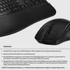 HP 680 Comfort Dual-Mode tastatūras un peles komplekts, pilna izmēra (100%), bezvadu, RF bezvadu + Bluetooth, QWERTY, melns, pele iekļauta