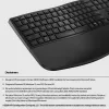HP 680 Comfort Dual-Mode tastatūra, pilnizmēra (100%), bezvadu, RF bezvadu + Bluetooth, QWERTY, melna