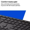 HP 490K Multi-Device Dual-Mode tastatūra, pilna izmēra (100%), bezvadu, USB + Bluetooth, QWERTY, melna