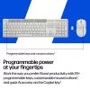 Tastatūras un peles komplekts KINGSTON 490C — pilna izmēra bezvadu (RF + Bluetooth), melns, ietver peli