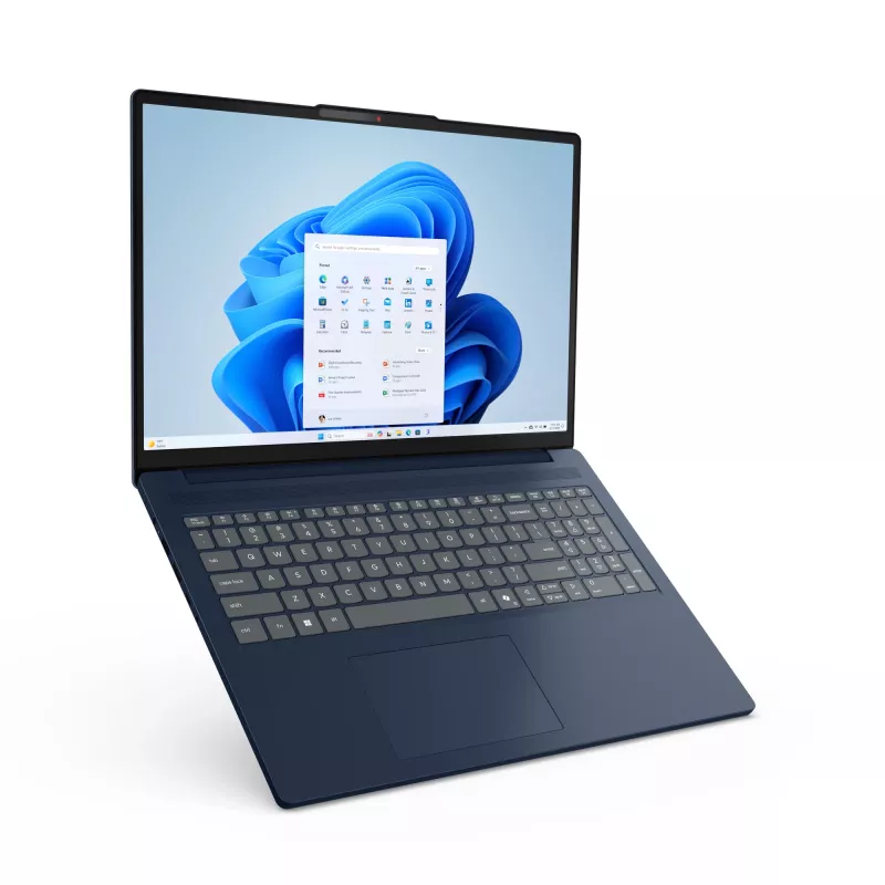 Lenovo IdeaPad plāns 3 16IRH10 Intel® Core™ i5 i5-13420H klēpjdators 40,6 cm (16 inch) WUXGA 16 GB DDR5-SDRAM 1 TB SSD Wi-Fi 7 (802.11be) vācu valoda, zils