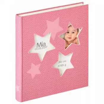 Fotoalbums Walther Design UK-133-R Rozā 50 lapas 280x310 mm