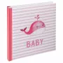 Walther Design UK-183-R rozā fotoalbums 50 loksnēm 28 x 30,5 cm